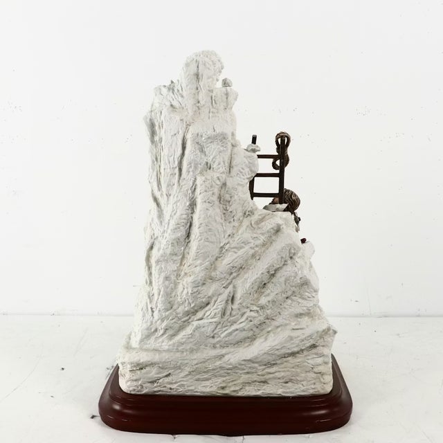 1980s Capodimonte Italian Michaelangelo Sculpts David Porcelain Sculpture For Sale - Image 13 of 14