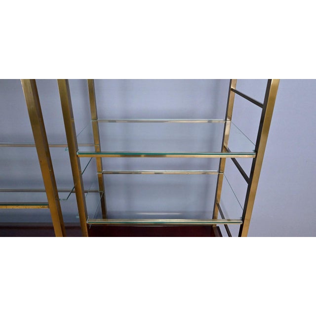 Lacquered Bookcase attributed to Guy Lefèvre for Maison Jansen, 1970s For Sale - Image 10 of 18