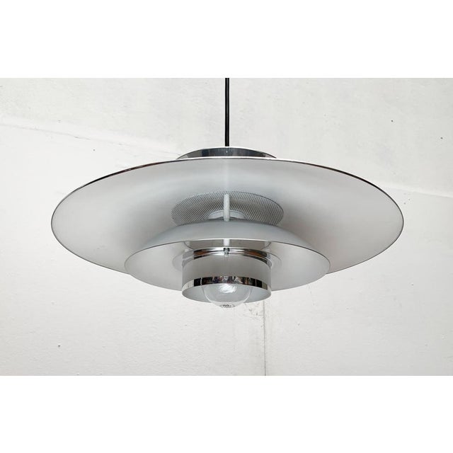 Mid-Century Danish Space Age Pendant from Lyskaer, 1970s For Sale - Image 5 of 18