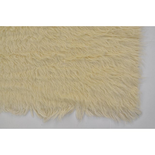 1960s Anatolian Angora Wool Rug For Sale - Image 10 of 10
