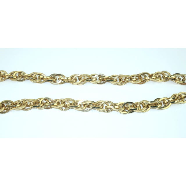 Metal Dragon Gold Tone Statement Necklace by Weatherby Miller Jewels For Sale - Image 7 of 13