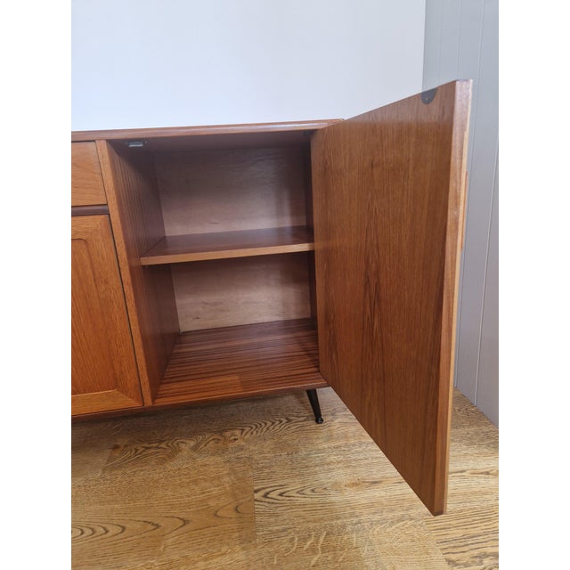 Mid-Century Teak Fresco Sideboard with Black Metal Legs from G Plan, 1960s For Sale - Image 13 of 16