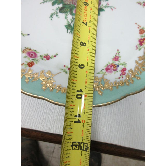 Ceramic 1980s Chelsea House Decorative Floral Design Birds Bouquet Plate Asian Inspired For Sale - Image 7 of 9