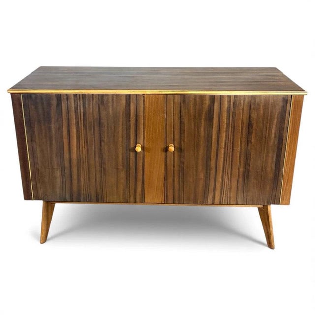 Mid-Century Sideboard in Walnut Veneer from Morris of Glasgow, 1960s For Sale - Image 9 of 9