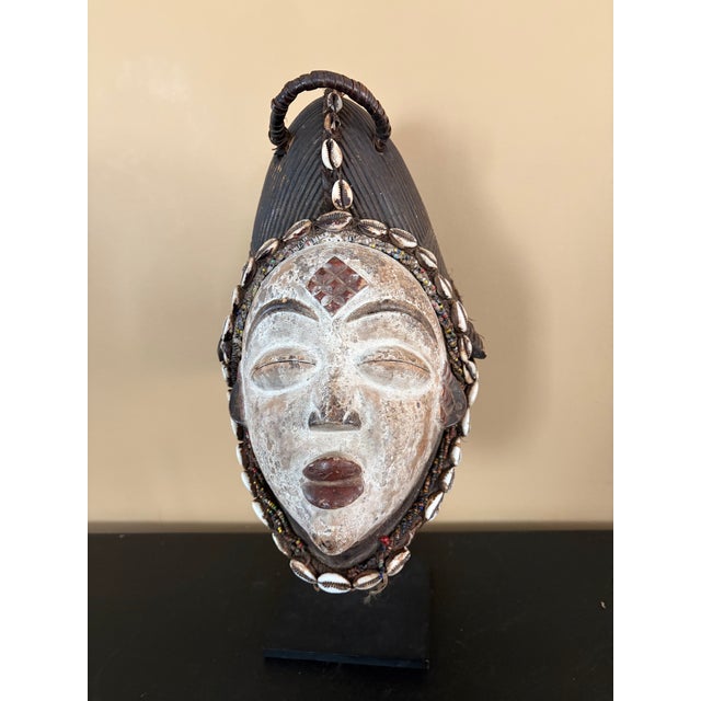 African Punu Mask 20th Century For Sale - Image 3 of 7
