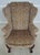 Age: C.1997 Details: Mahogany Legs Ball & Claw Feet Down Seat Cushions Quality Construction 18 C. Design Chippendale Style...