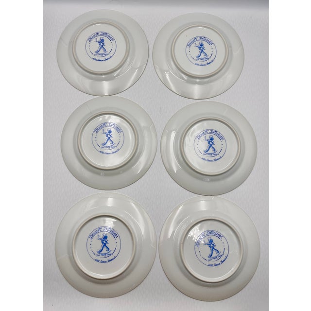 Contemporary Vintage Dessert Delicious Dick Meng Design Joanna Hansen Art Cakes,Tarts,Parfaits Plates For Sale - Image 3 of 5