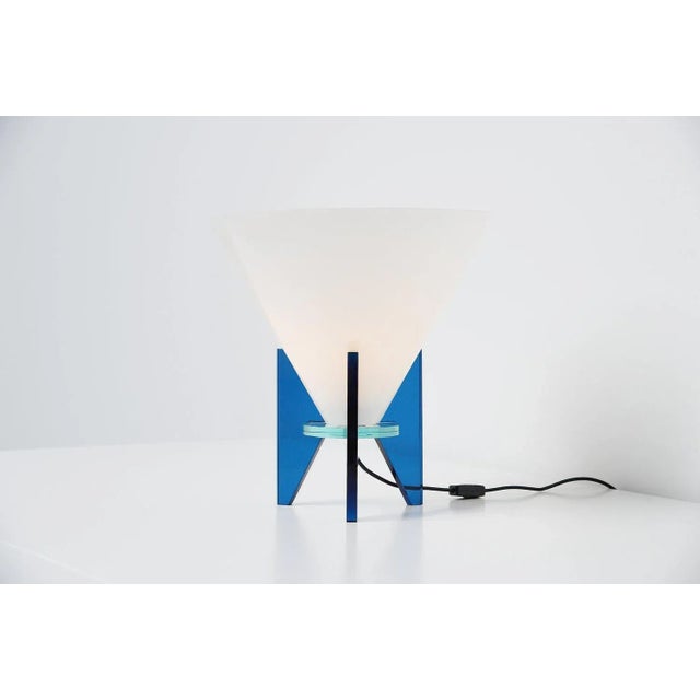 Otero Table Lamp attributed to Rodolfo Dordoni for Fontana Arte, 1986 For Sale - Image 4 of 9