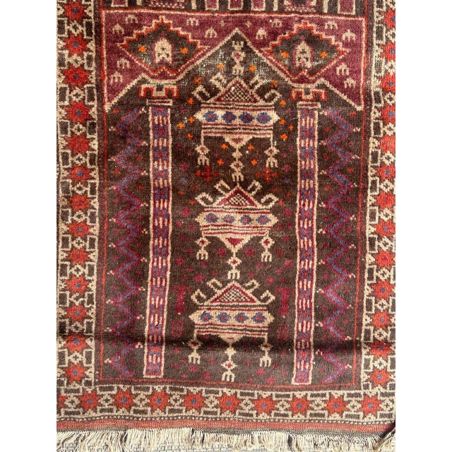 Mid-Century Tribal Baluch Rug from Bobyrugs, 1960s For Sale - Image 3 of 18