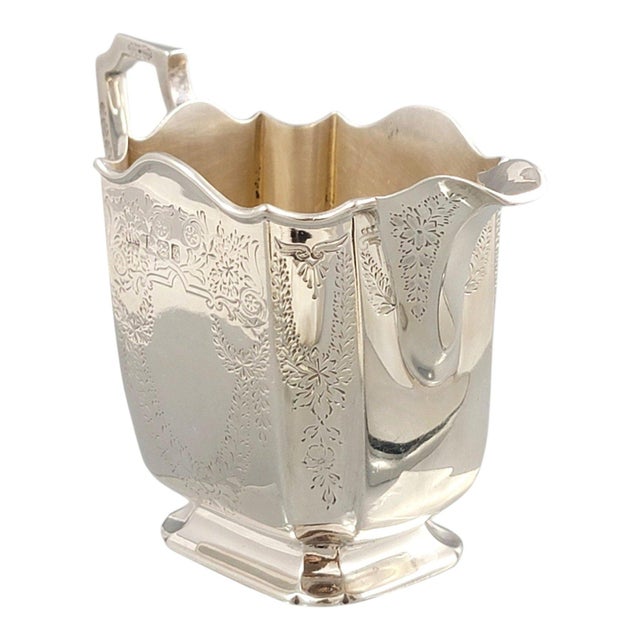 Victorian Sterling Silver Tea Service from Atkin Brothers, Sheffield, 1892, Set of 4 For Sale - Image 4 of 18