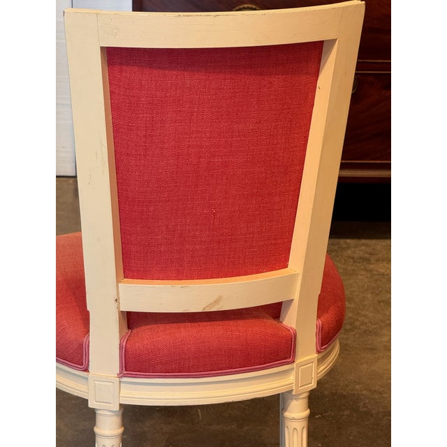 1950s Set of Six Directoire Style Dining Chairs For Sale - Image 12 of 12