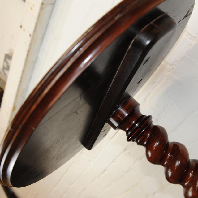 Antique Wooden Chess Table on Wheels, 19th Century For Sale - Image 12 of 14