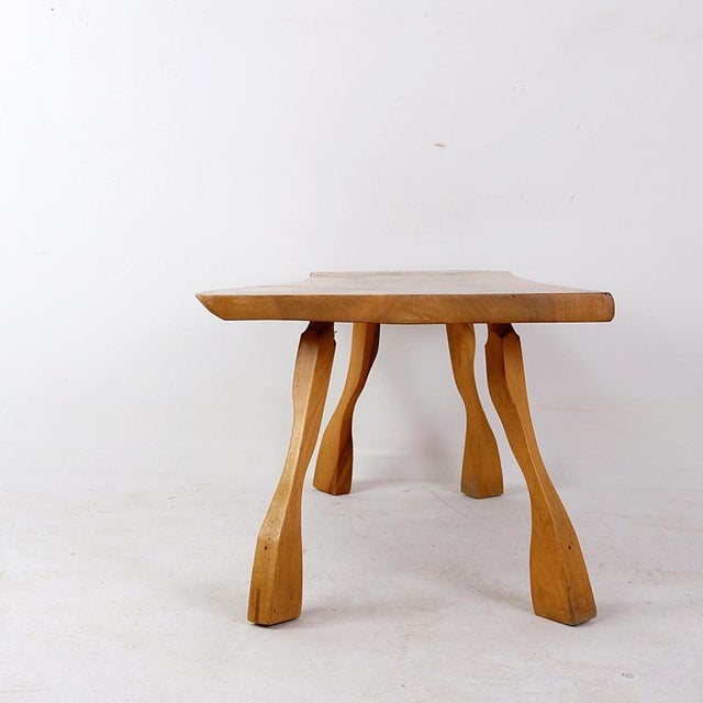Brown Wood Coffee Table For Sale - Image 10 of 12