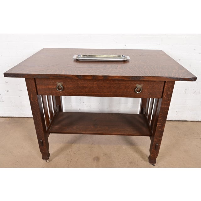 Chase Antique Art Deco Chrome-Plated Serving Tray, Circa 1930s For Sale - Image 10 of 11