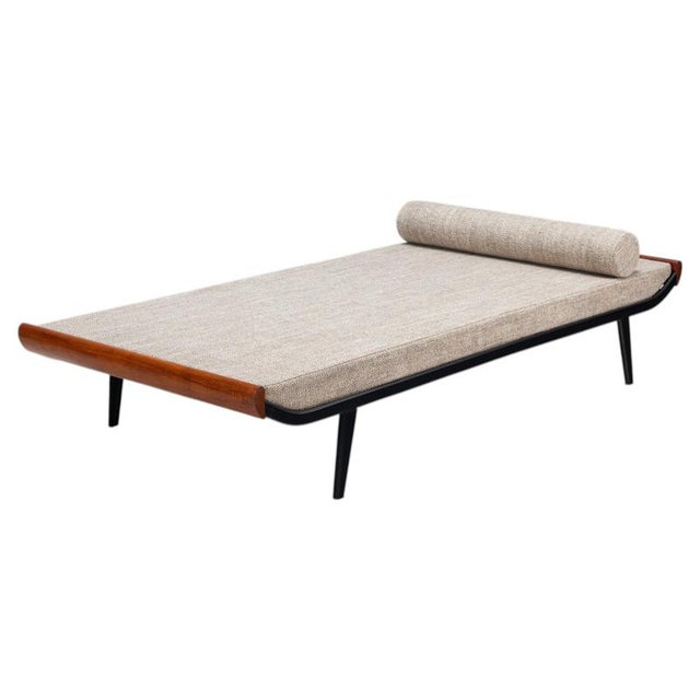 Cleopatra Daybed in Melange Fabric by Dick Cordemeijer for Auping, Netherlands, 1954 For Sale - Image 14 of 14