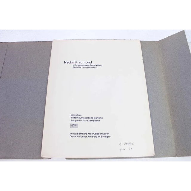 Bernd Völkle, Murder, 1963, Lithograph For Sale - Image 11 of 13