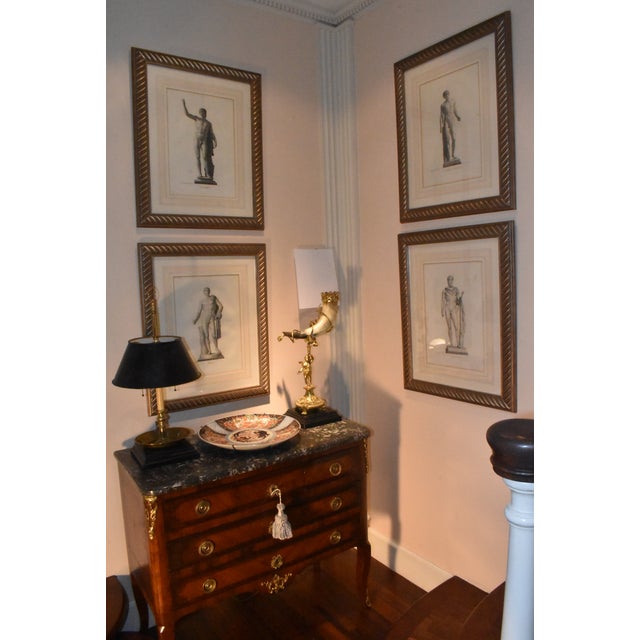 Traditional 19th Century Large English Brass Chamber Stick Lamps - a Pair For Sale - Image 3 of 8