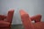 Maroon Vintage Armchairs, Former Czechoslovakia, 1960s, Set of 2 For Sale - Image 8 of 18