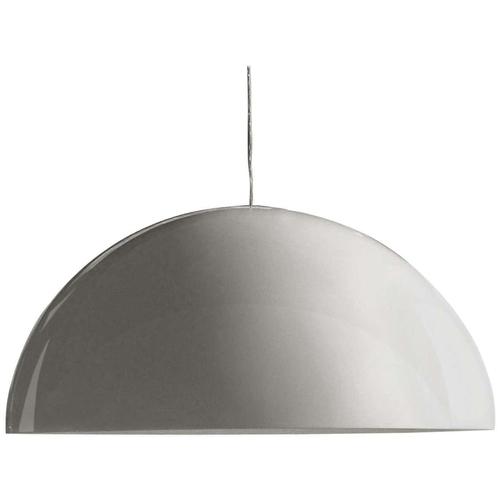 White Sonora 493 Suspension Lamp by Vico Magistretti for Oluce For Sale - Image 6 of 7
