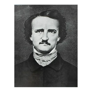 1987 After Matthew Brady for Verve, "Photograph of Edgar Allen Poe" Black and White Print