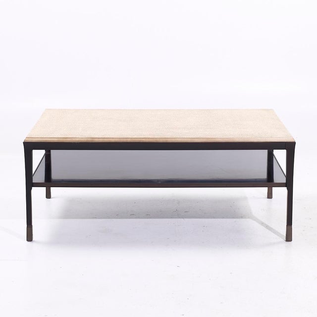 Wood Bill Sofield for Baker Mahogany Coffee Table For Sale - Image 7 of 10