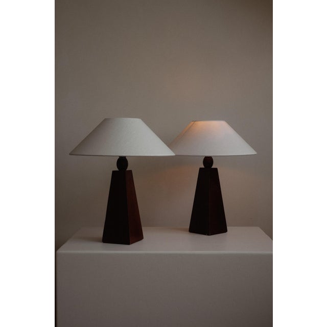 Timeless Elegance Wooden Table Lamp For Sale - Image 10 of 12