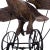 Brown Antique Mechanical Eagle Push Toy For Sale - Image 8 of 10