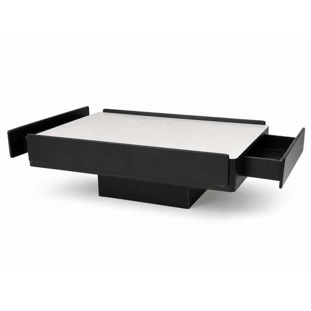 Wood Black Coffee Table attributed to Vico Magistretti for Gavina, 1960 For Sale - Image 7 of 7