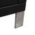 Animal Skin Glove JR-8900 2-Seater Sofa in Black Leather from Jori For Sale - Image 7 of 16