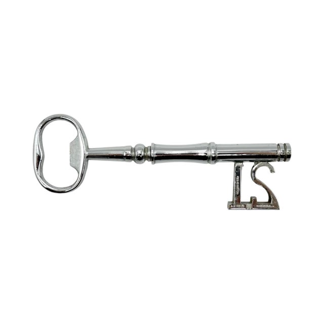 Mid-Century Modern Vintage 21 Club Nyc Restaurant Key Corkscrew Barware New York For Sale - Image 3 of 8