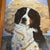 Contemporary Bernese mountain dog print by Judy Henn. Measures 11x14 or approximately 13x16 framed. Check out my shop...
