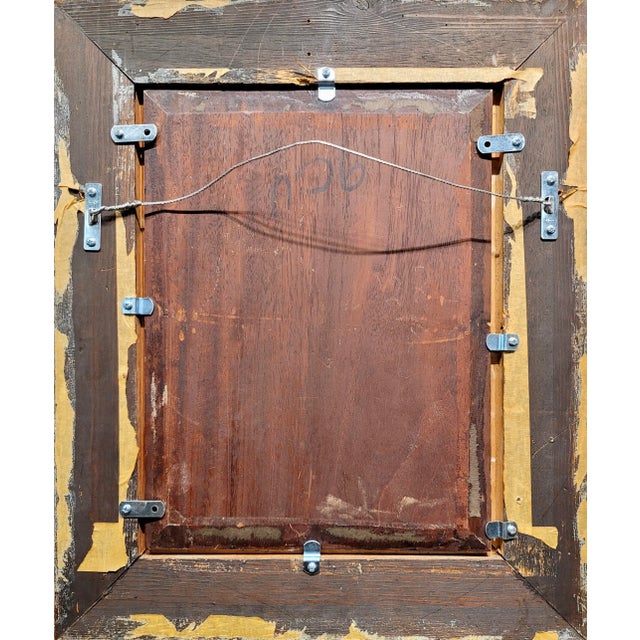 Edward Reed -Female Entertainer With White Parrot -C.1895 Oil Painting For Sale - Image 9 of 10