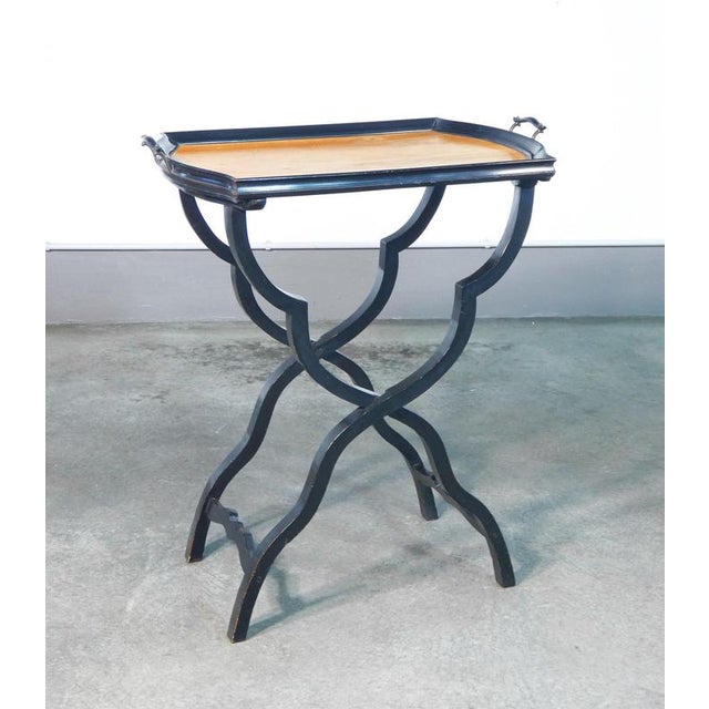 Napoleon III Folding Service Table, 1800s For Sale - Image 11 of 18