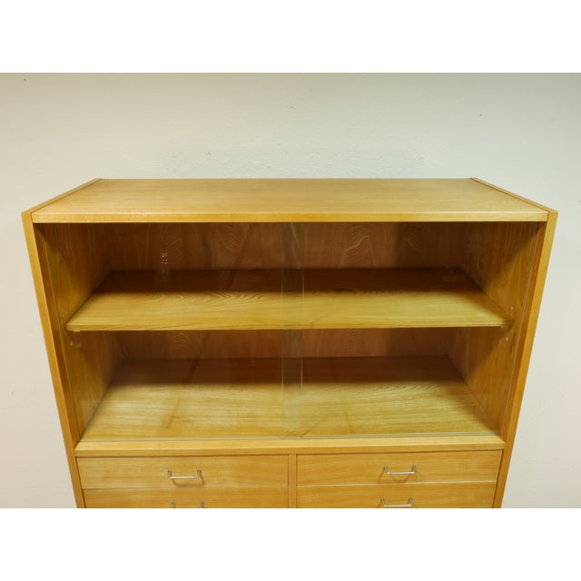 Wood Mid-Century Scandinavian Modern Display Cabinet, Germany, 1960s For Sale - Image 7 of 18