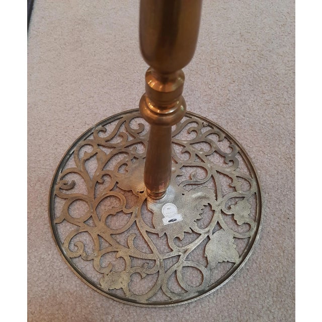 Squirrel Brass Table Plant Stand For Sale In Fayetteville, AR - Image 6 of 13