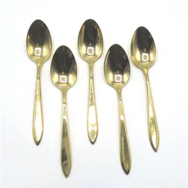 Vintage 1940's Dirilyte Flatware Teaspoons Set of 4 Chairish
