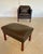 Set of Vintage Danish Brown Leather Lounge Chair and Ottoman from Stouby, 1970s For Sale - Image 3 of 18
