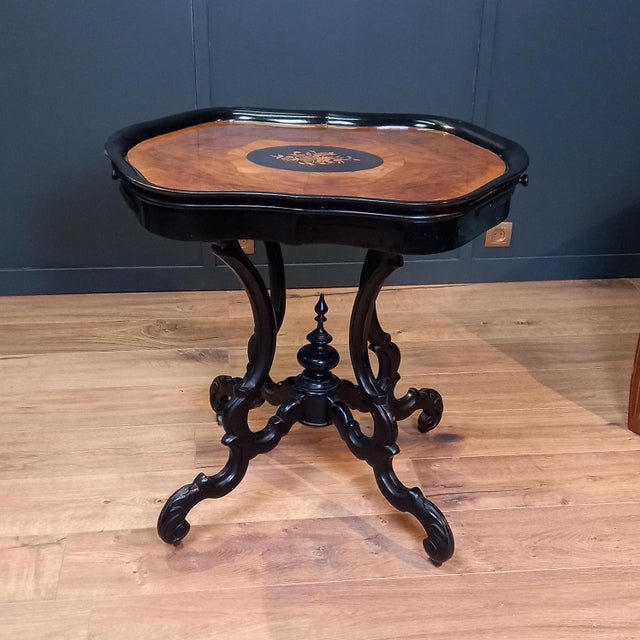 Dutch Wine Table in Walnut For Sale - Image 12 of 16