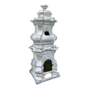 Vintage 1980’s Italian White Terracotta Chimney