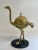 Sculpted Brass Ostrich Box With Resin Top and Marble Base For Sale - Image 11 of 12