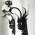 1920s Hand Hammered Iron Dragons Wall Sconces - a Pair For Sale - Image 9 of 9
