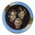 Tin Can of the Belgian Royal Family, 1930s For Sale