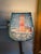 A nightlight handmade from a vintage fabric