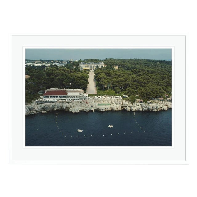 Contemporary Hotel Du Cap-Eden-Roc 1976 by Slim Aarons White Framed C-Print For Sale
