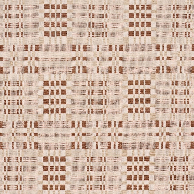 SAMPLE - Schumacher Brimfield Fabric In Fawn For Sale