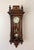 Brown Antique Victorian Vienna Wall Clock in Walnut, 1860 For Sale - Image 8 of 8