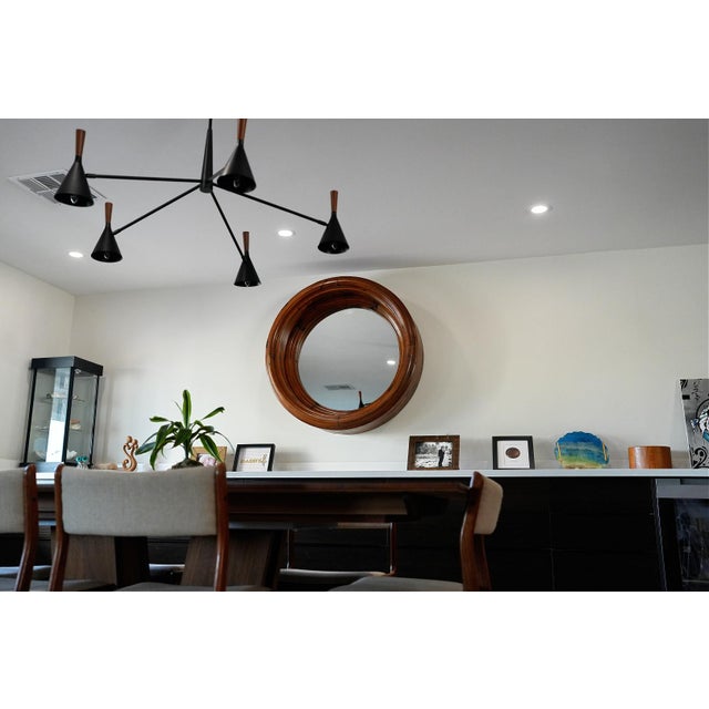 Ralph Lauren “Aran Isles” Oversized Round Mirror For Sale In Phoenix - Image 6 of 15
