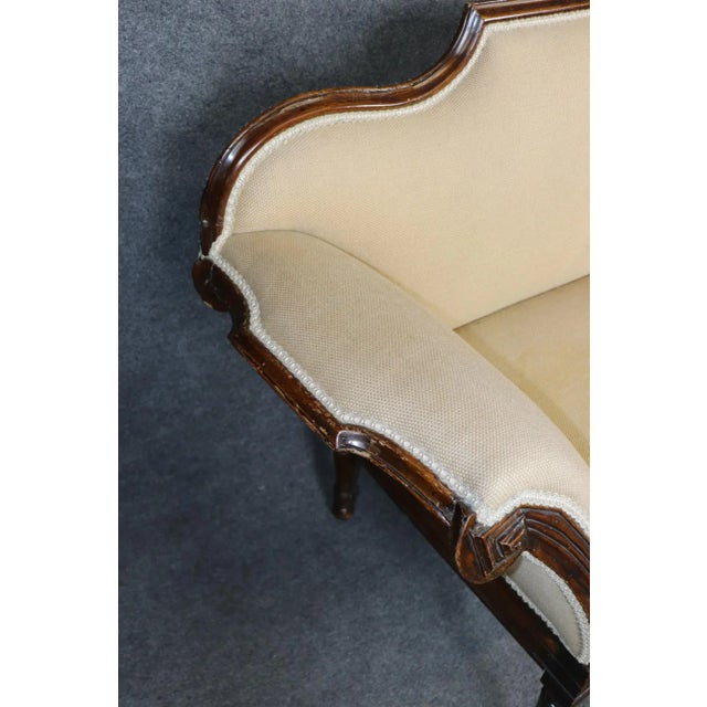 Period English 1790-1820s Era Mahogany Regency Settee For Sale - Image 9 of 12