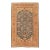 Antique Persian Sultanabad Carpet, Handmade Oriental Rug, Light Blue, Terracotta For Sale