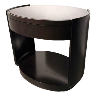 Dark Wood Console Table from McGuire For Sale
